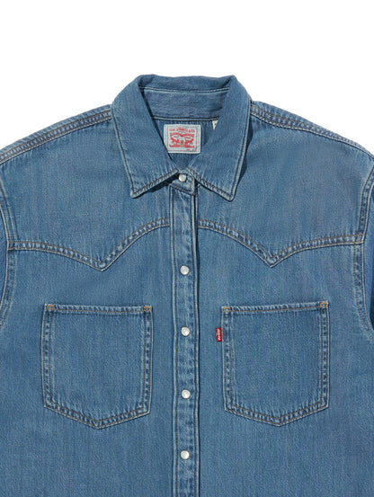 TEODORA ウエスタンシャツ