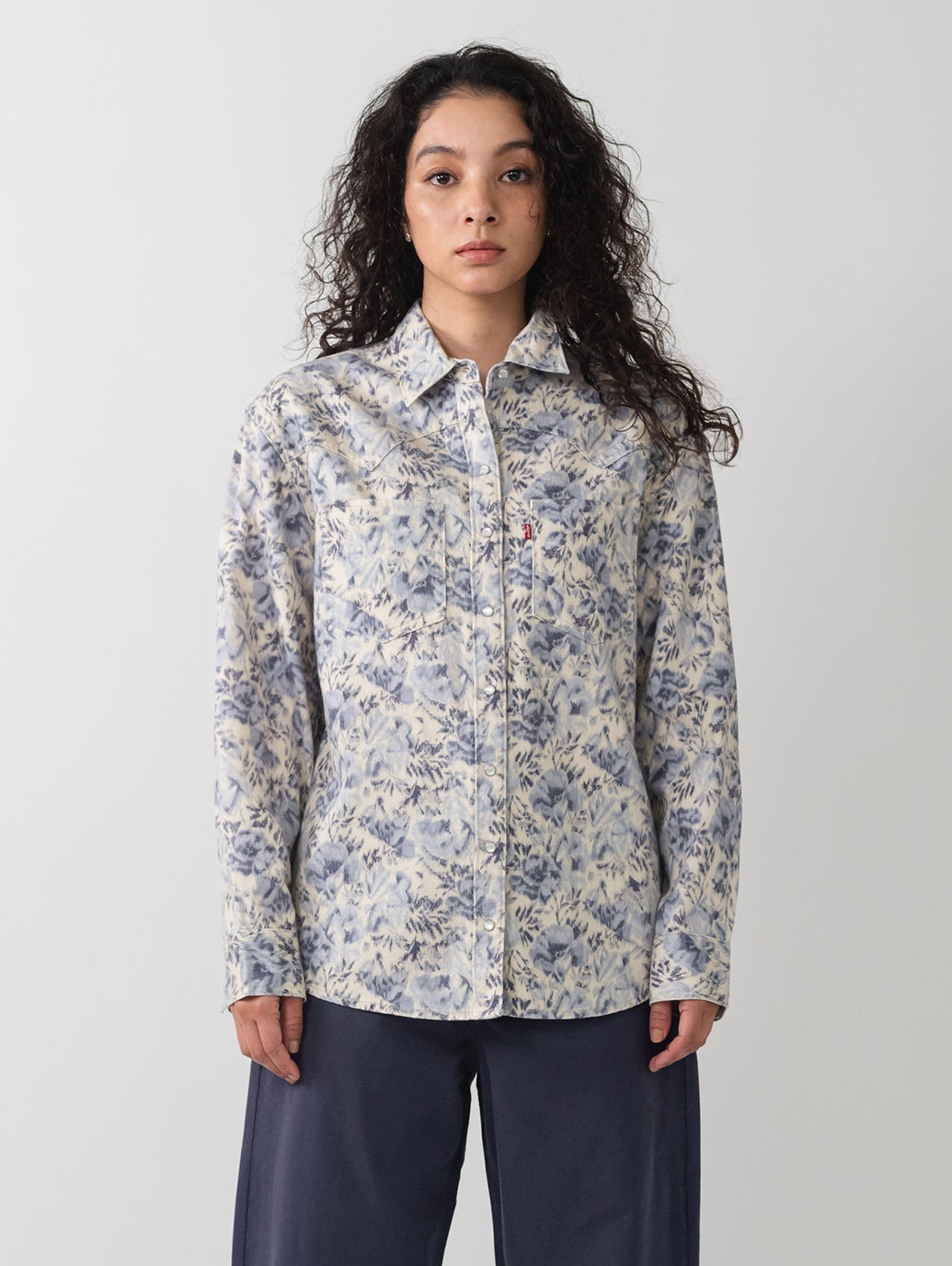 TEODORA ウエスタンシャツ