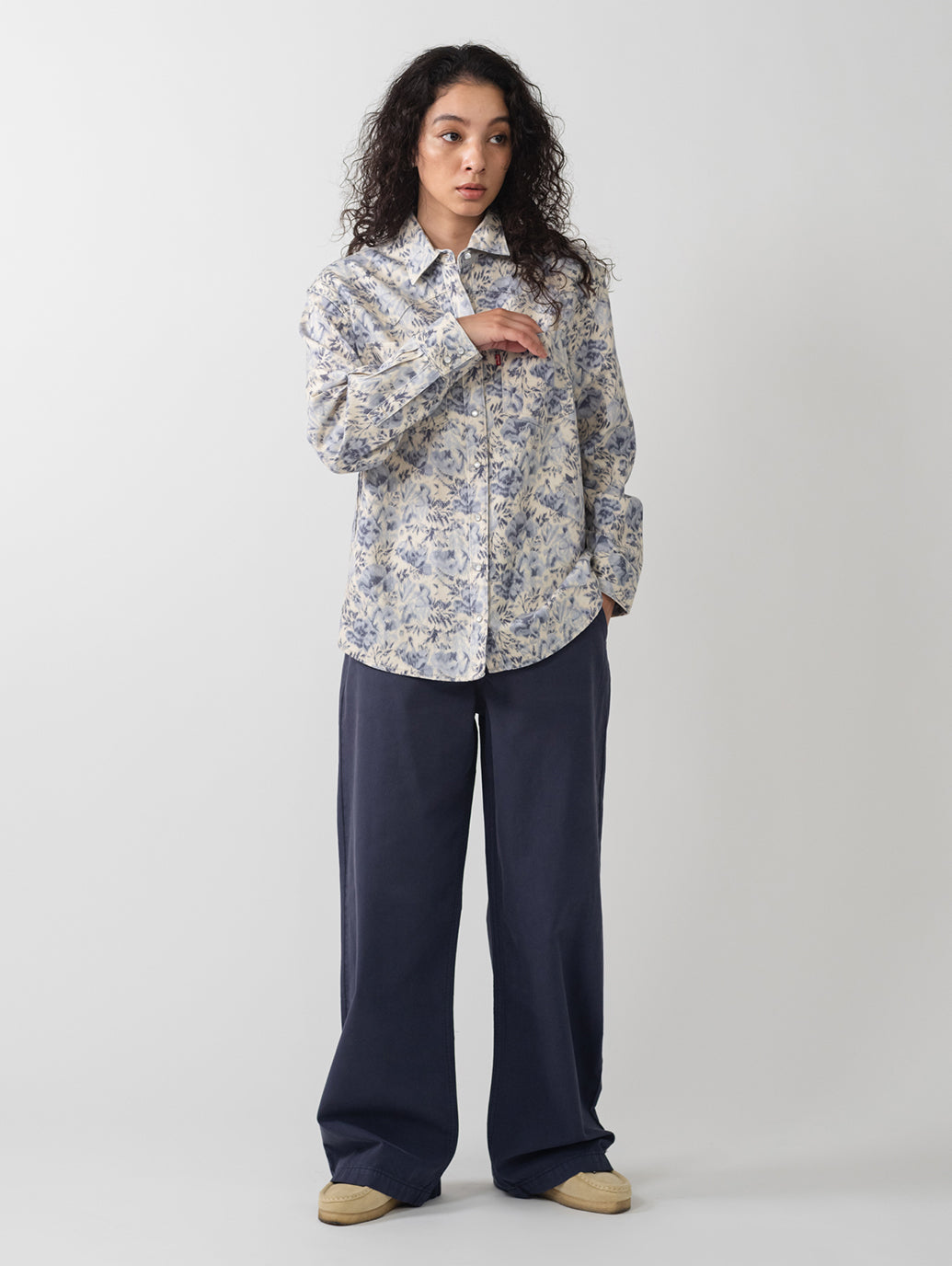 TEODORA ウエスタンシャツ