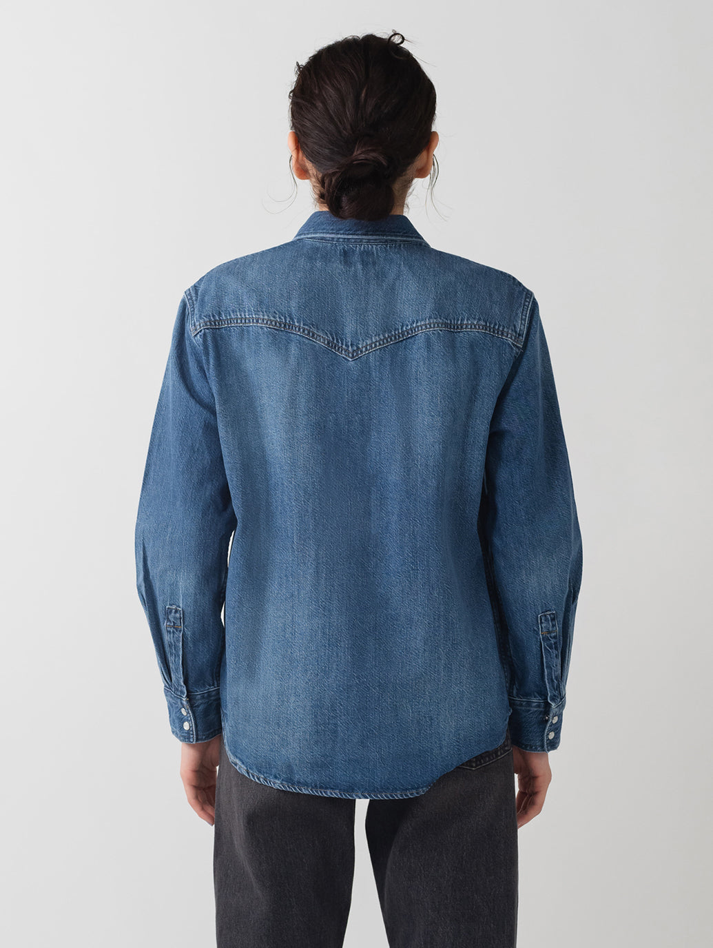 TEODORA ウエスタンシャツ