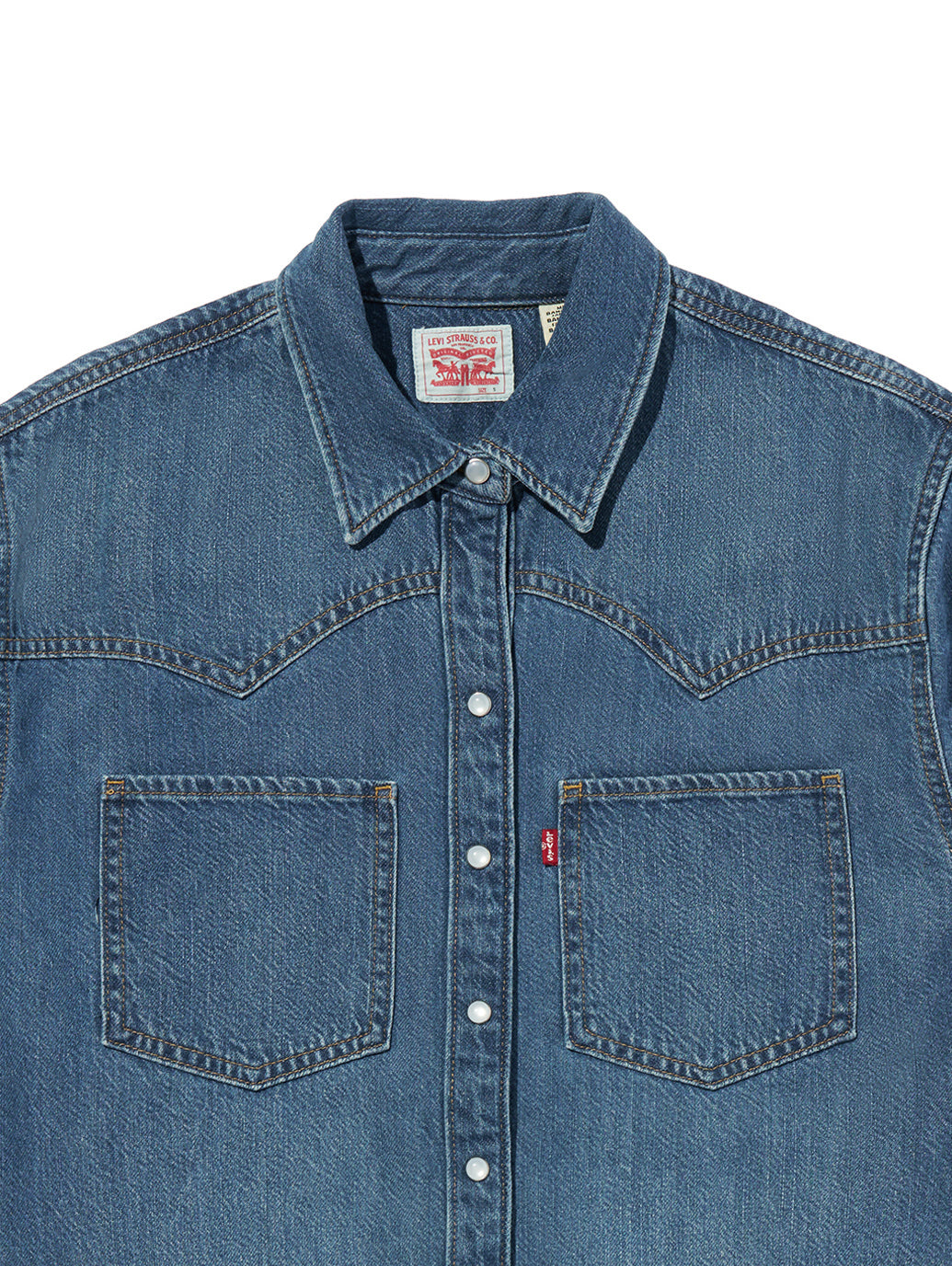 TEODORA ウエスタンシャツ