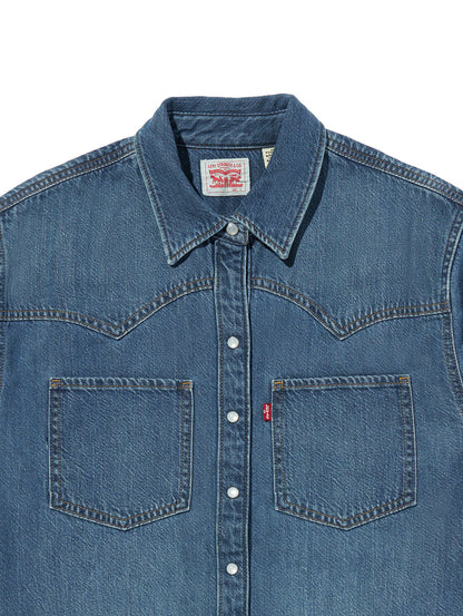 TEODORA ウエスタンシャツ