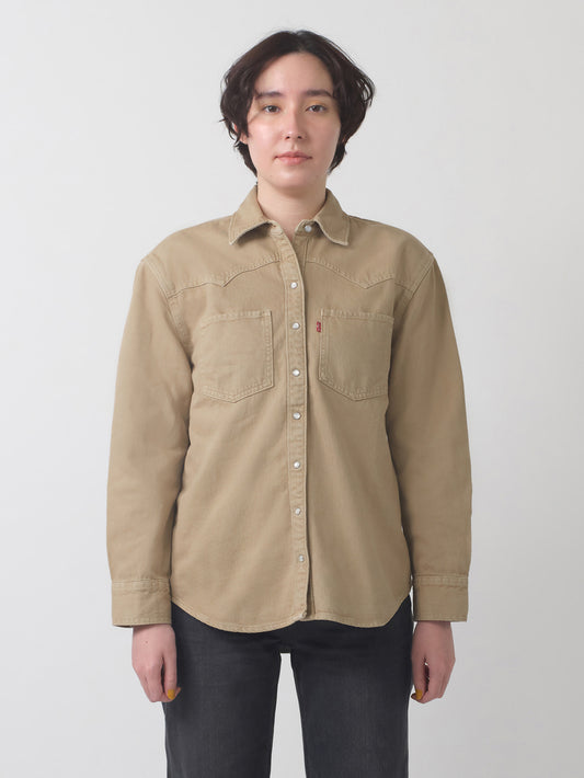 TEODORA ウエスタンシャツ