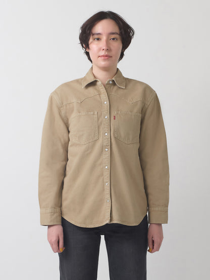 TEODORA ウエスタンシャツ