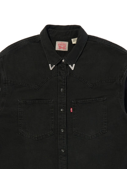 TEODORA ウエスタンシャツ