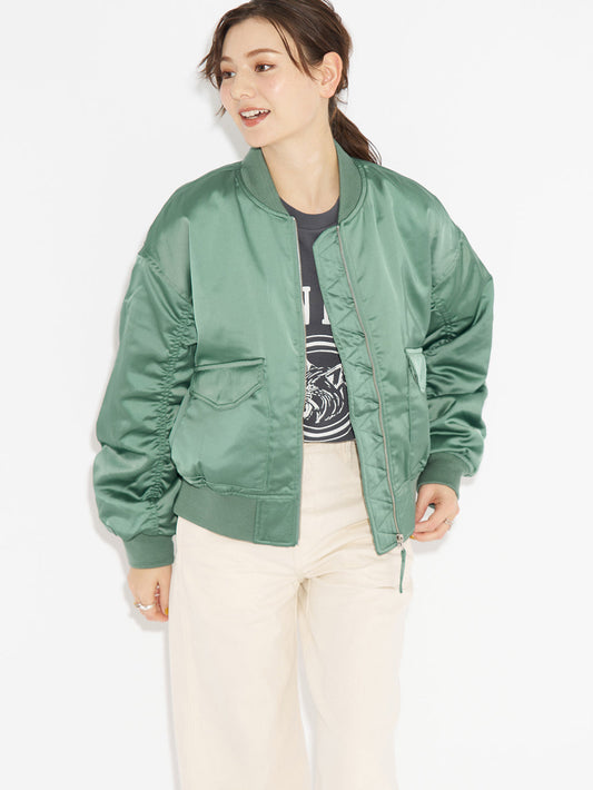 ANDY テックジャケット グリーン DARK FOREST