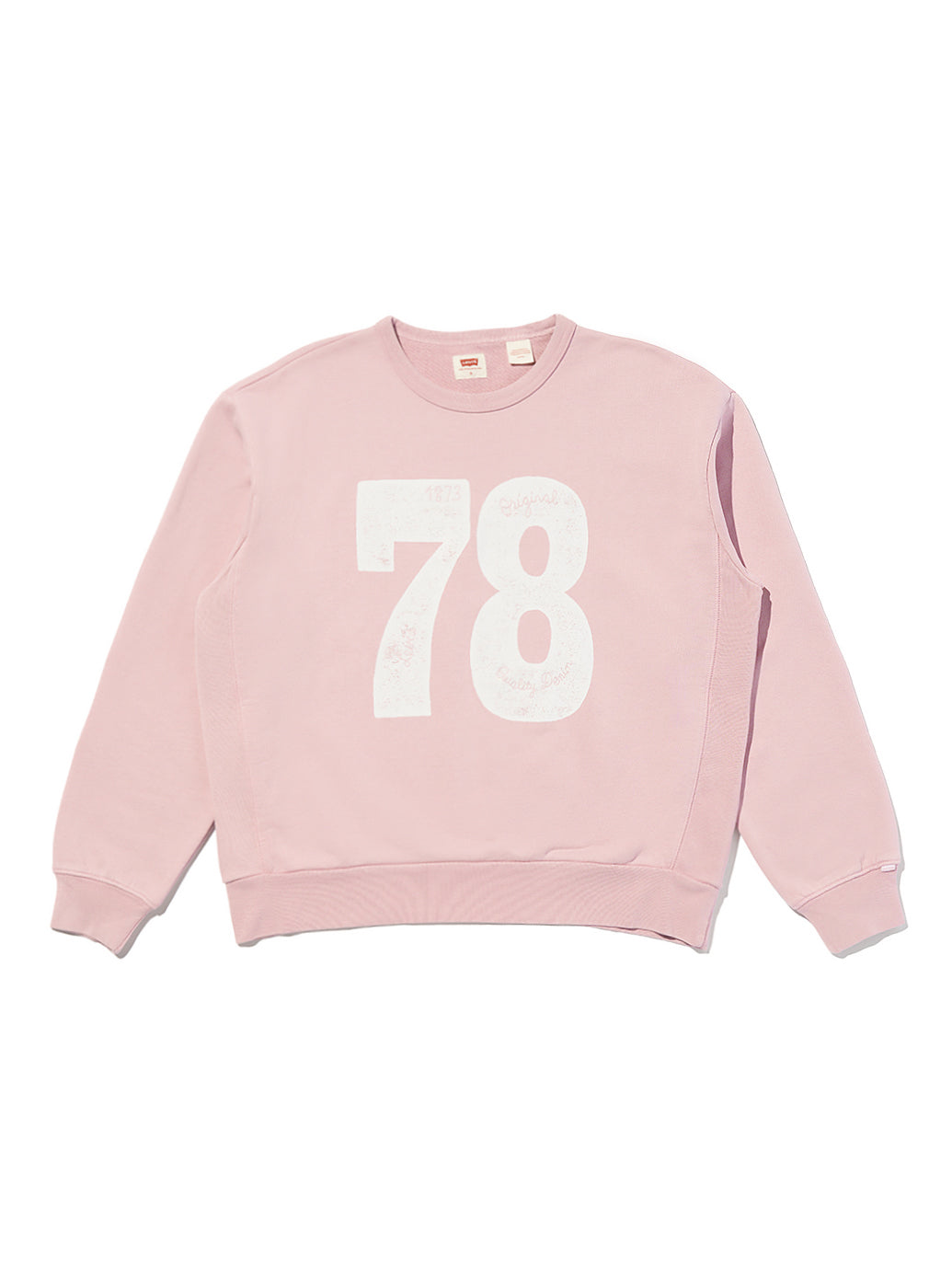 グラフィック クルーネックスウェットシャツ