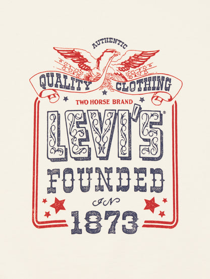 グラフィック クルーネックスウェットシャツ