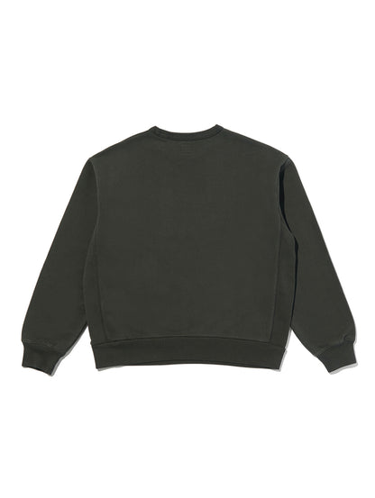 グラフィック クルーネックスウェットシャツ