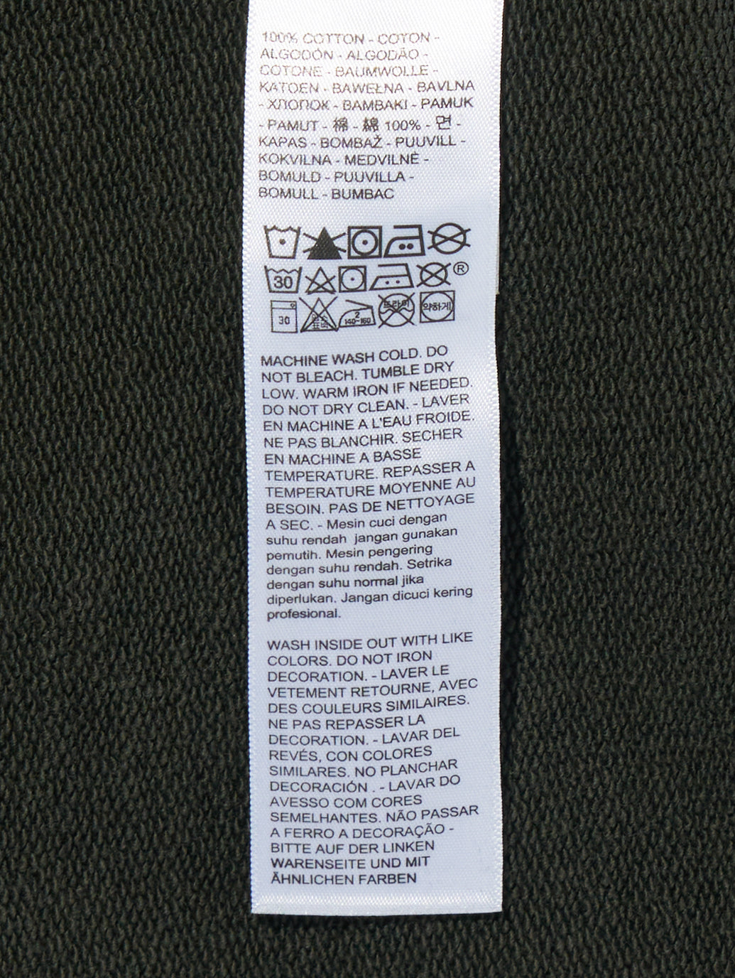 グラフィック クルーネックスウェットシャツ