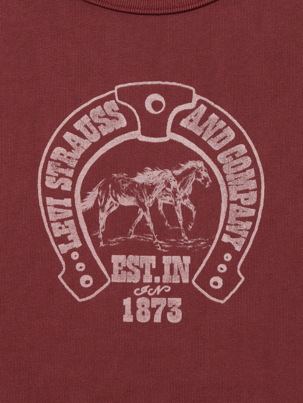 グラフィック クルーネックスウェットシャツ