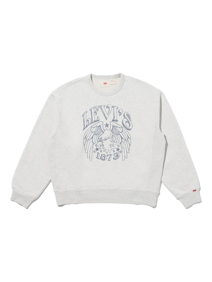 グラフィック ヘリテージ クルーネックスウェットシャツ