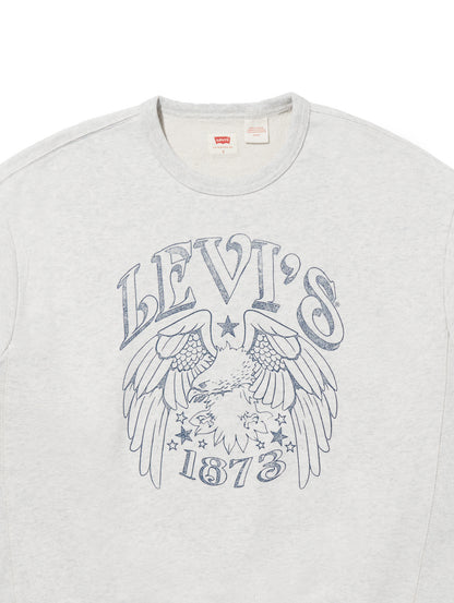 グラフィック ヘリテージ クルーネックスウェットシャツ