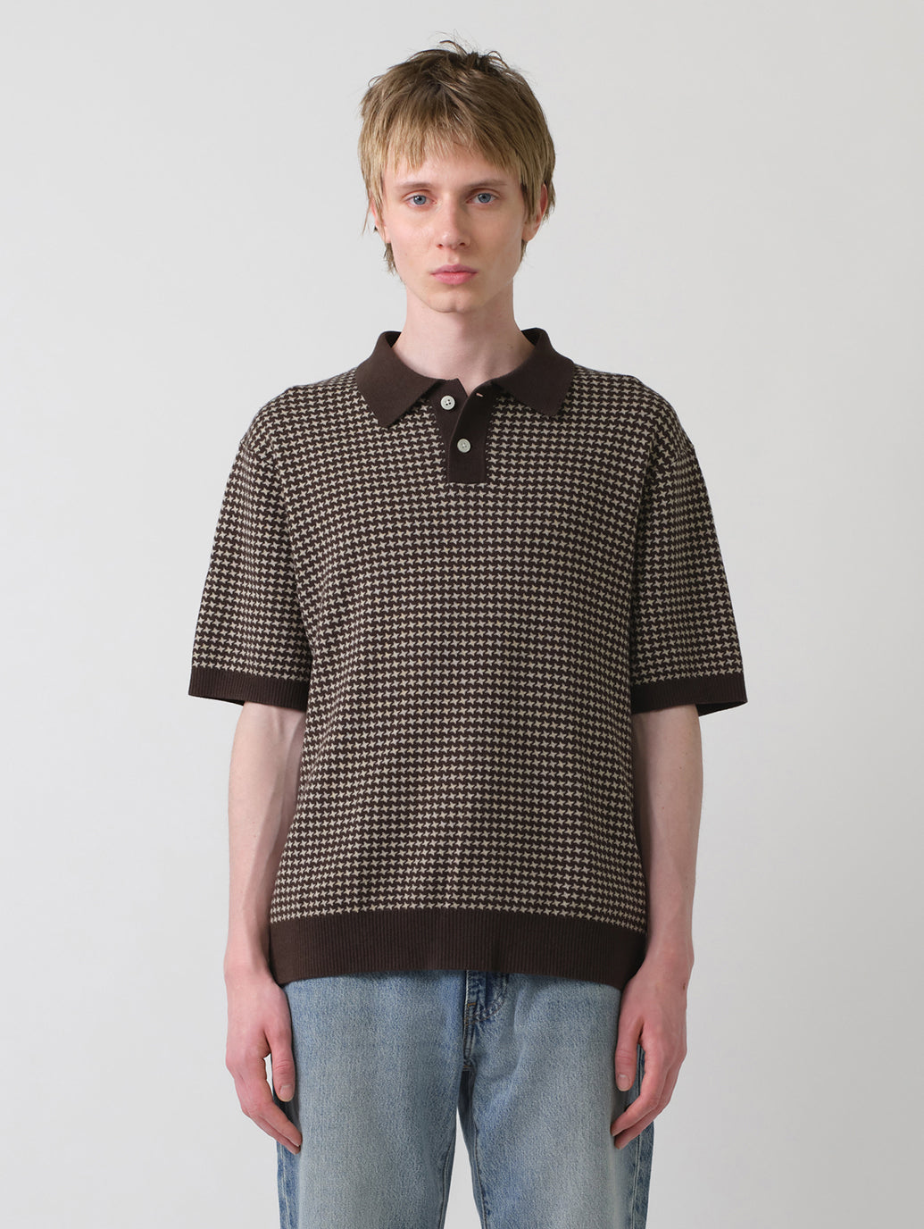 セーター ニットポロ