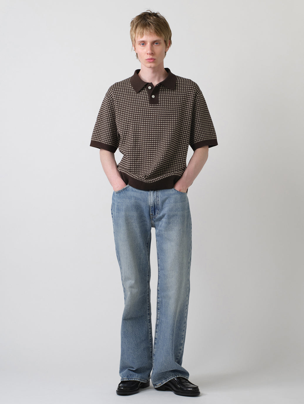 セーター ニットポロ