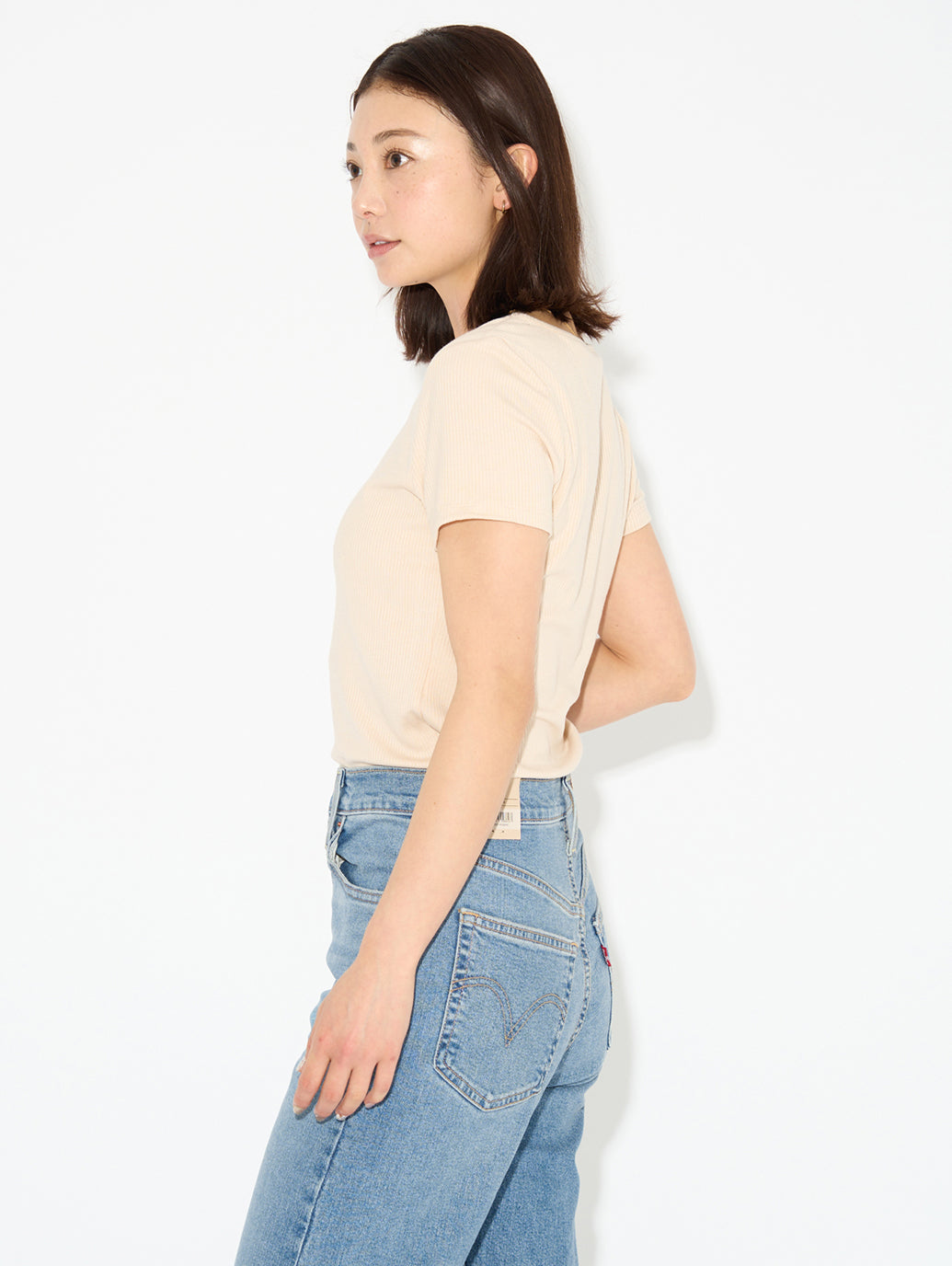 DREAMY Tシャツ  ベージュ BRAZILIAN SAND