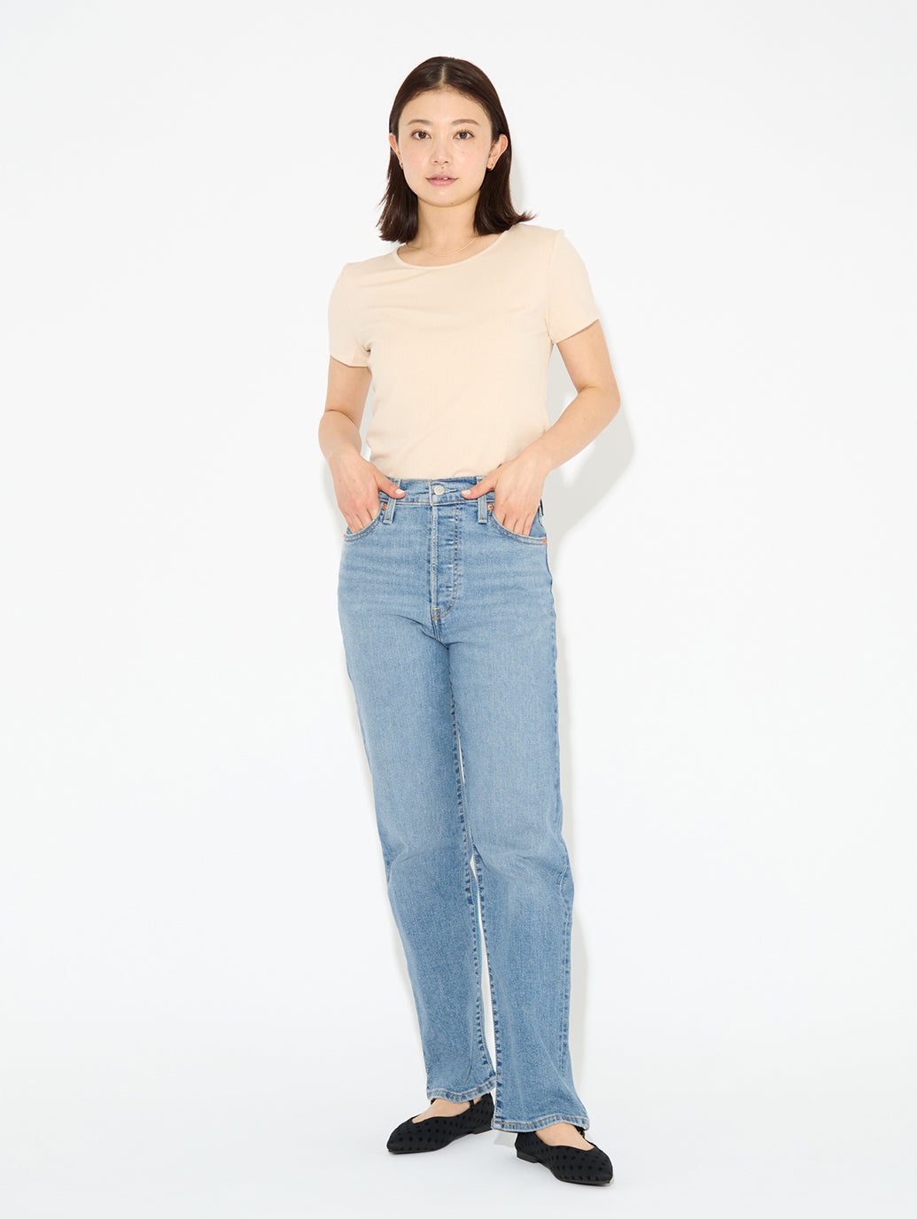 DREAMY Tシャツ  ベージュ BRAZILIAN SAND