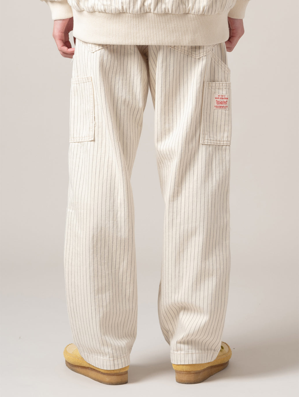 WORKWEAR 568™ ルーズストレート ダブルニー カーペンターパンツ ホワイト