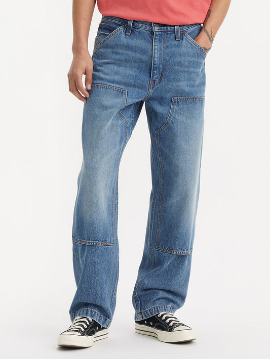 568™ ルーズストレート ダブルニー ミディアムインディゴ DETROIT WASH