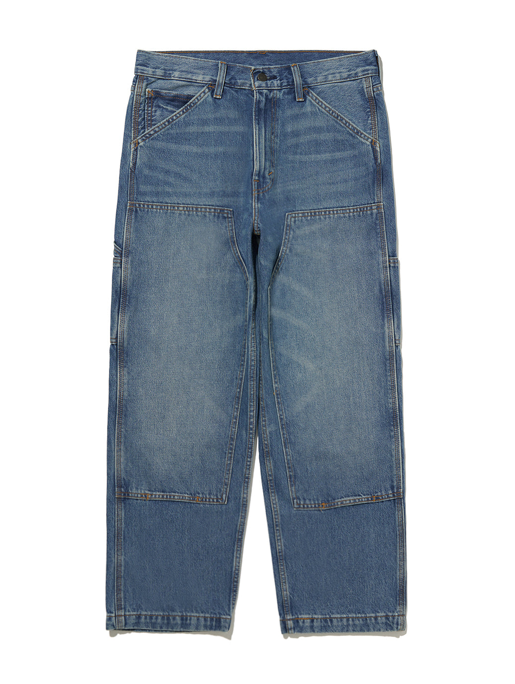 568™ ルーズストレート ダブルニー ミディアムインディゴ DETROIT WASH