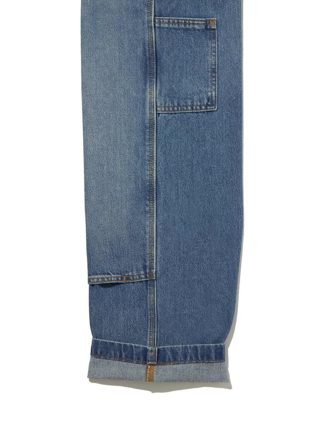 568™ ルーズストレート ダブルニー ミディアムインディゴ DETROIT WASH