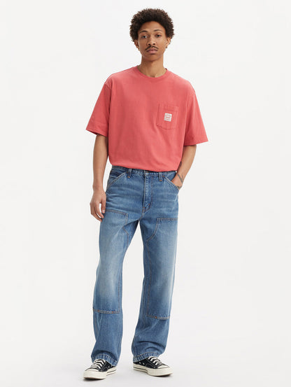 568™ ルーズストレート ダブルニー ミディアムインディゴ DETROIT WASH