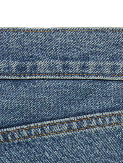 568™ ルーズストレート ダブルニー ミディアムインディゴ DETROIT WASH