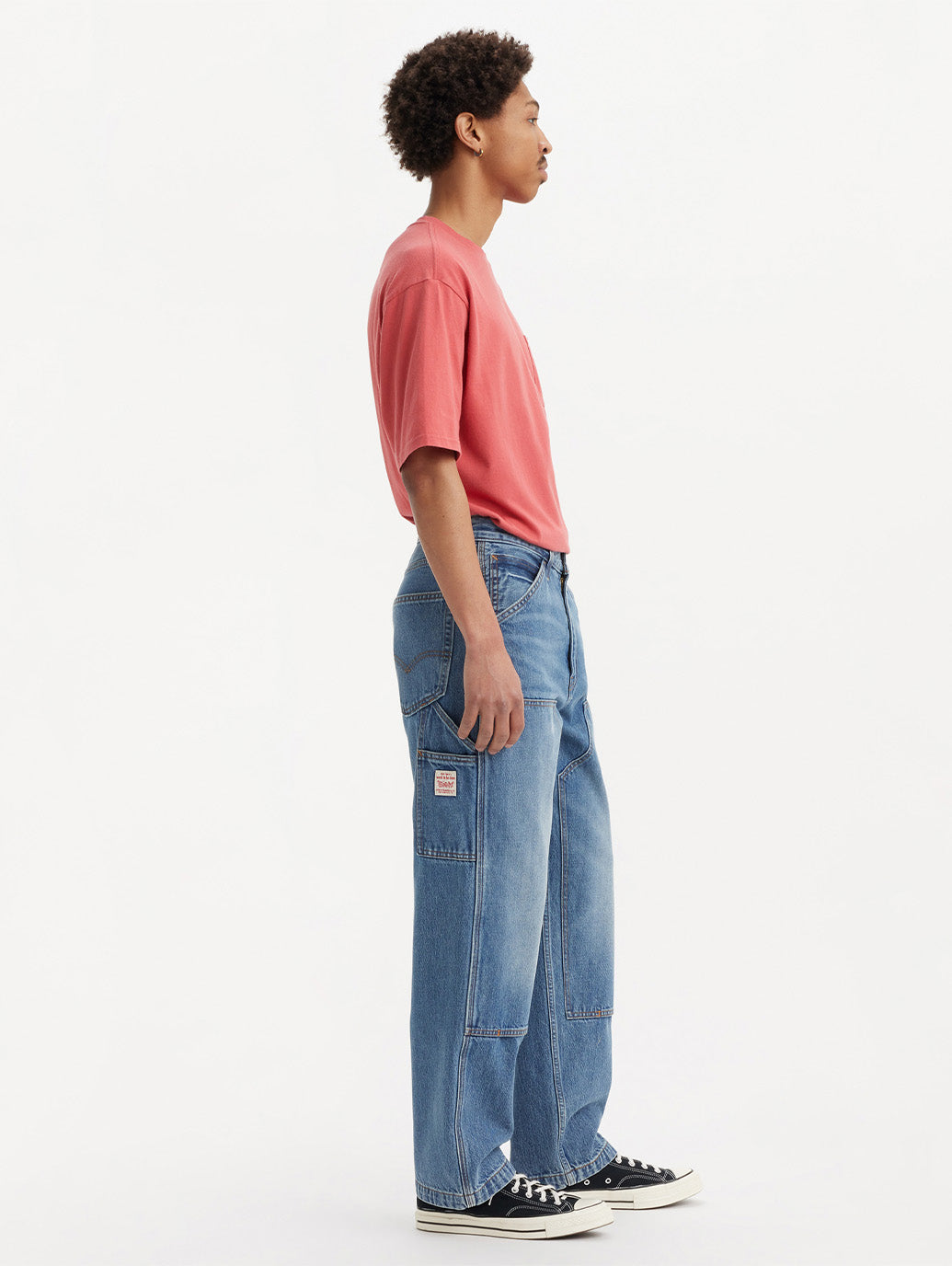 568™ ルーズストレート ダブルニー ミディアムインディゴ DETROIT WASH