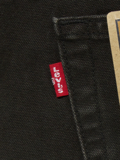 568™ ルーズストレート ダブルニー ブラック DARKEST NIGHT ME