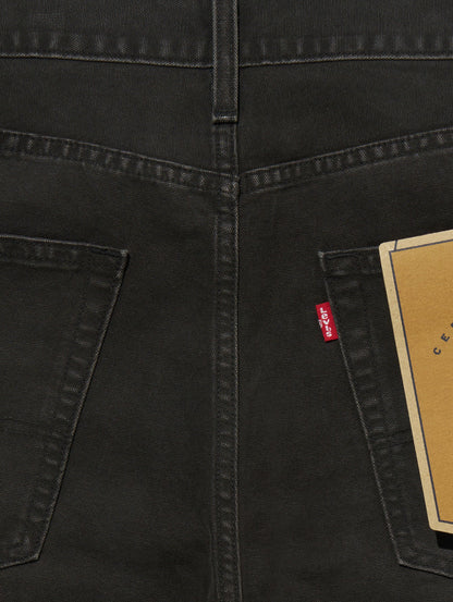 568™ ルーズストレート ダブルニー ブラック DARKEST NIGHT ME