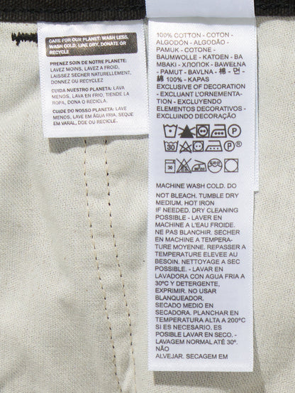 568™ ルーズストレート ダブルニー ブラック DARKEST NIGHT ME