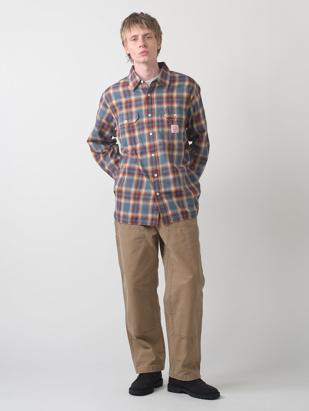 WORKWEAR 568™ ジーンズ ルーズストレート ダブルニー