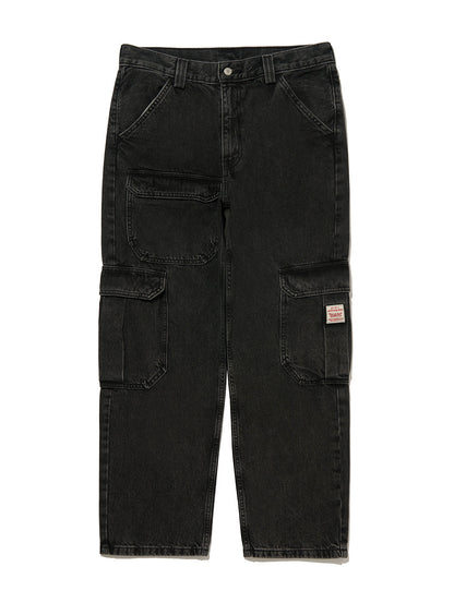 STAY LOOSE カーゴ ブラック DARKLY WASH