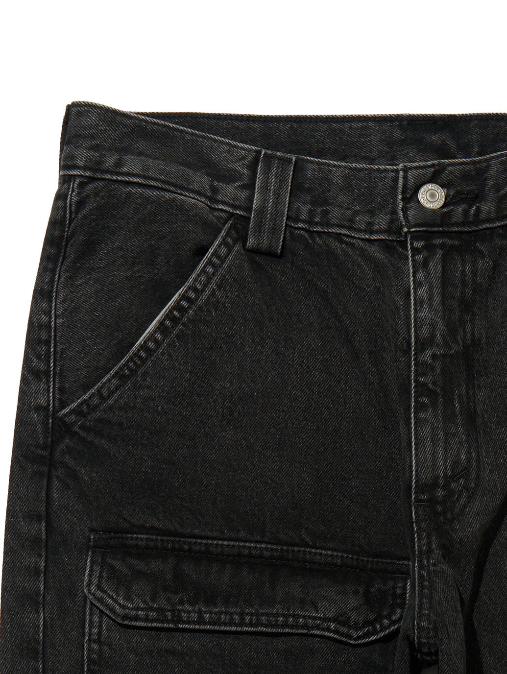 STAY LOOSE カーゴ ブラック DARKLY WASH