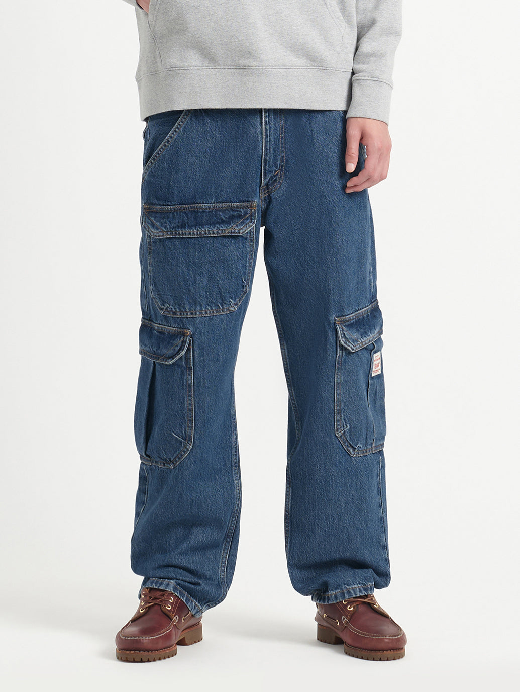 STAY LOOSE カーゴ ミディアムインディゴ GET INVOLVED