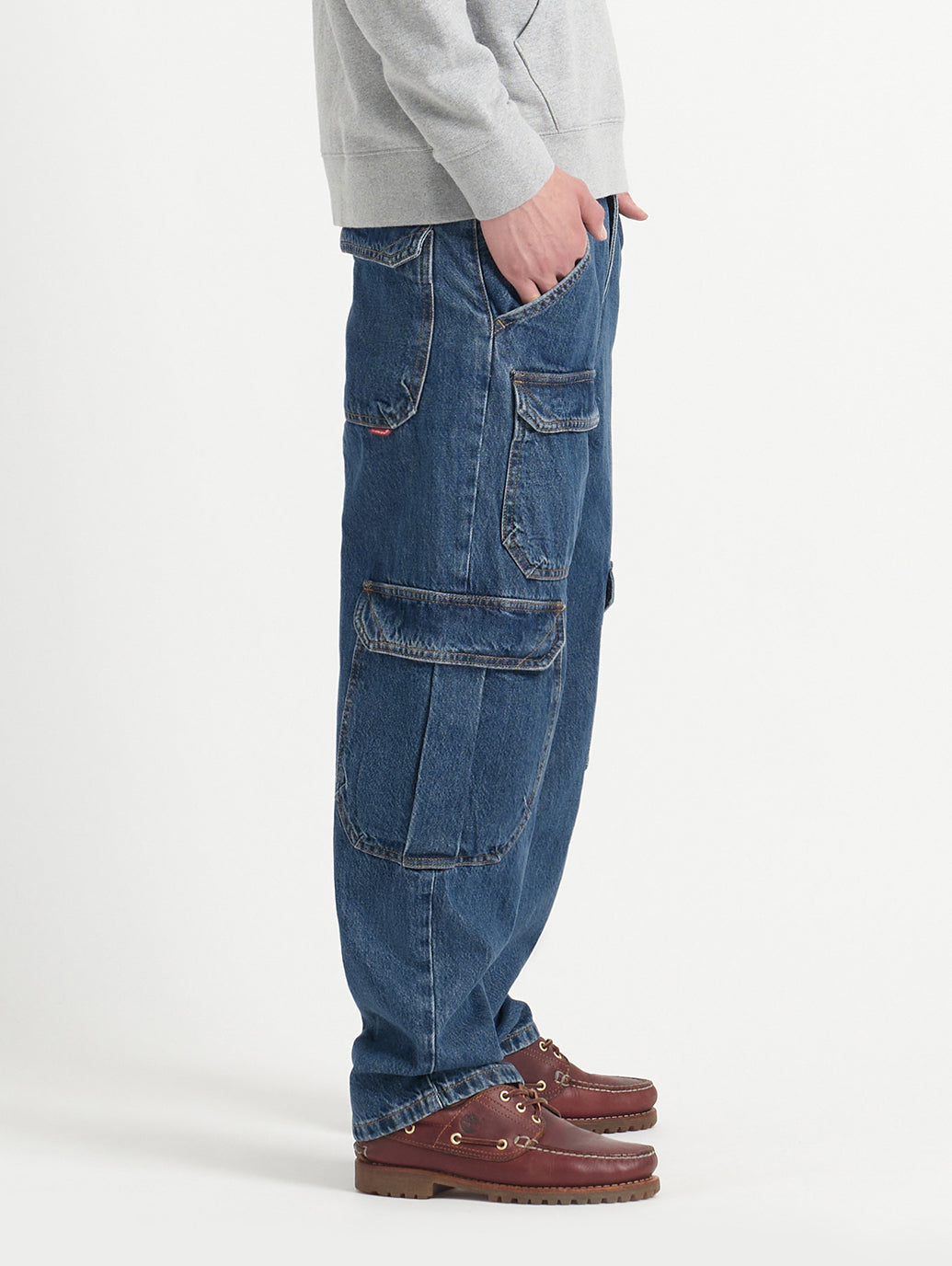 STAY LOOSE カーゴ ミディアムインディゴ GET INVOLVED