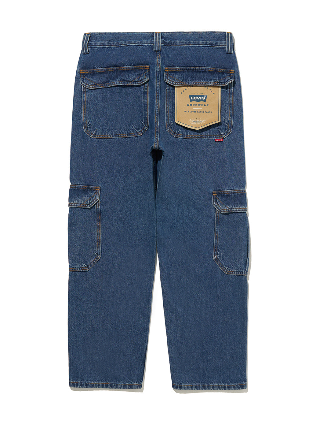 STAY LOOSE カーゴ ミディアムインディゴ GET INVOLVED