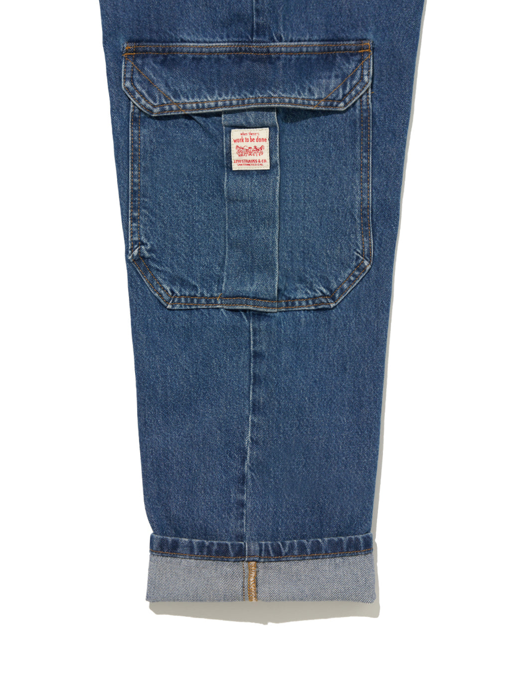 STAY LOOSE カーゴ ミディアムインディゴ GET INVOLVED