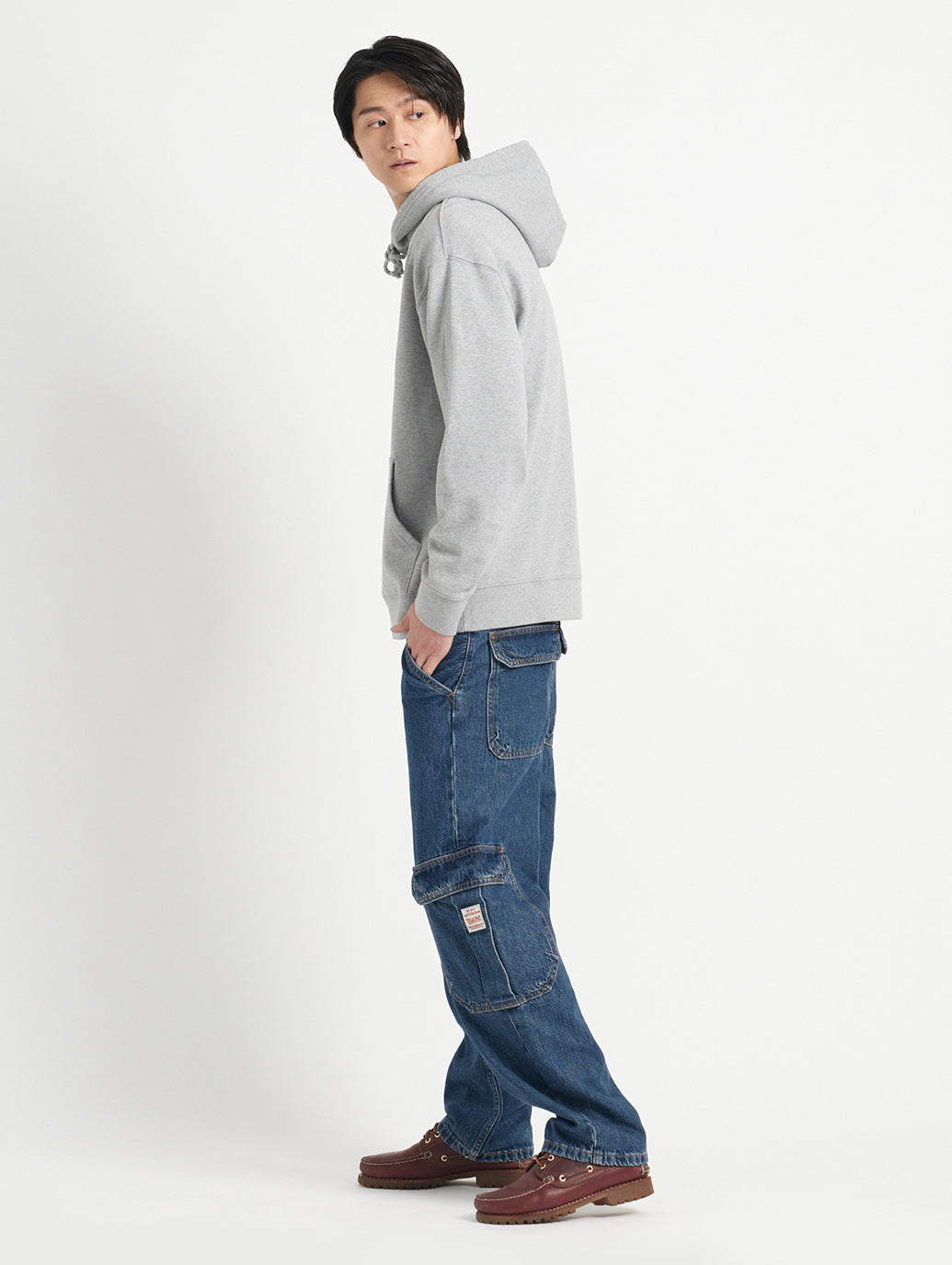 STAY LOOSE カーゴ ミディアムインディゴ GET INVOLVED