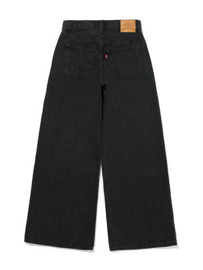 BAGGY DAD WIDE LEG ブラック CAPTURING MOMENTS