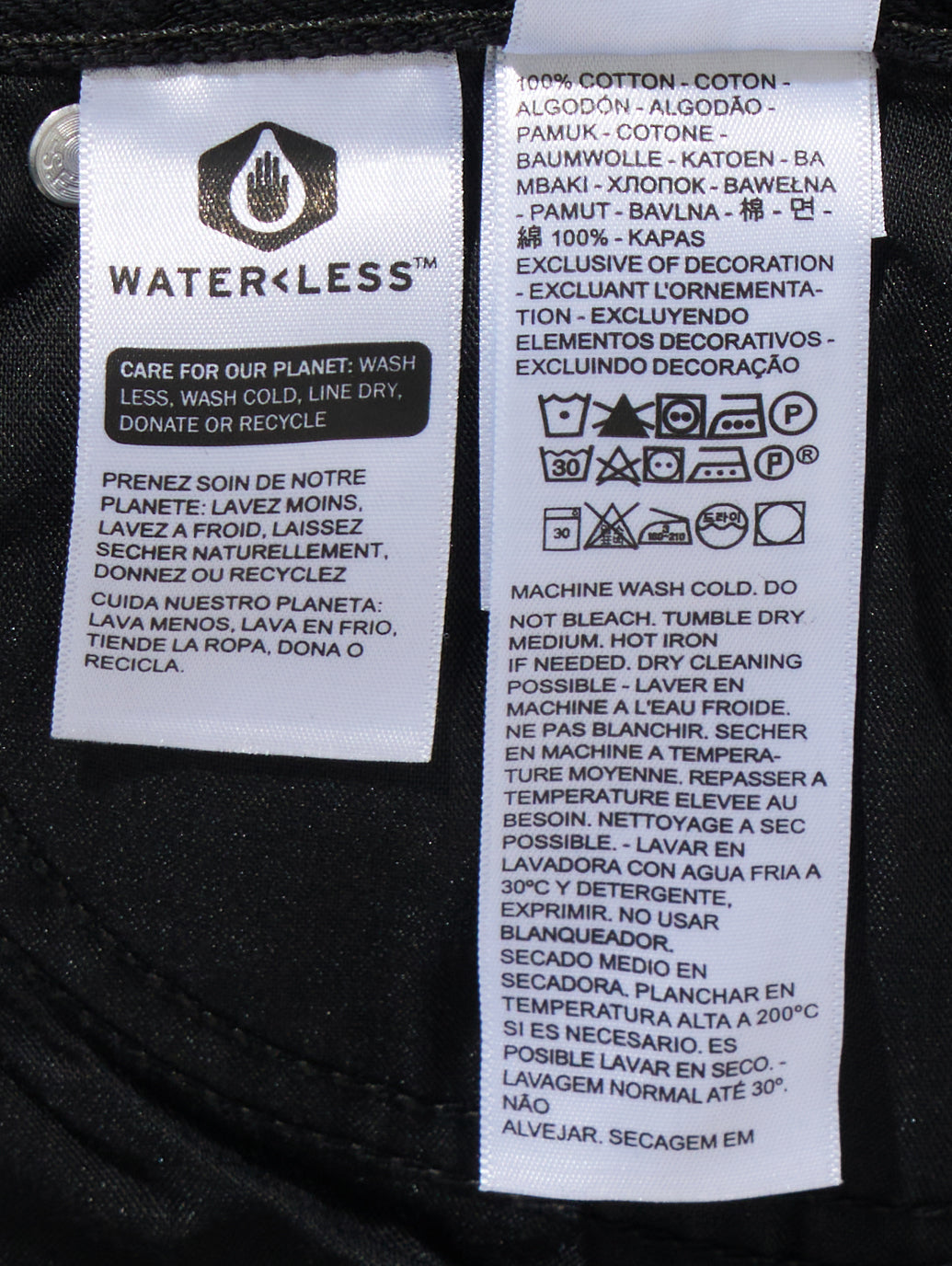 BAGGY DAD WIDE LEG ブラック CAPTURING MOMENTS