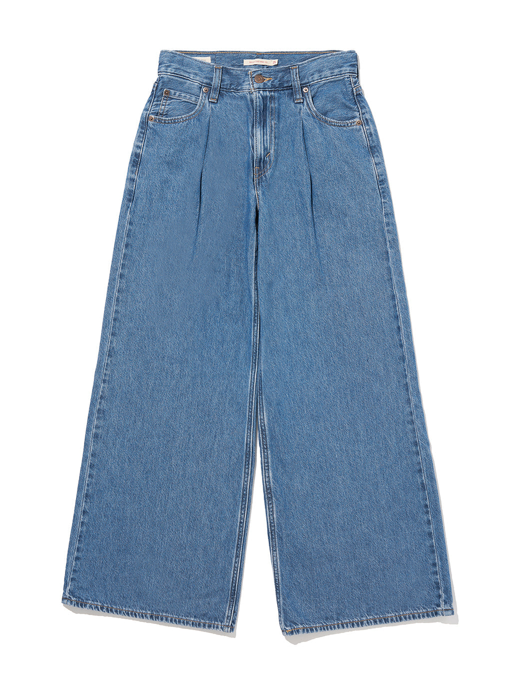 BAGGY DAD WIDE LEG ミディアムインディゴ CAUSE AND EFFECT