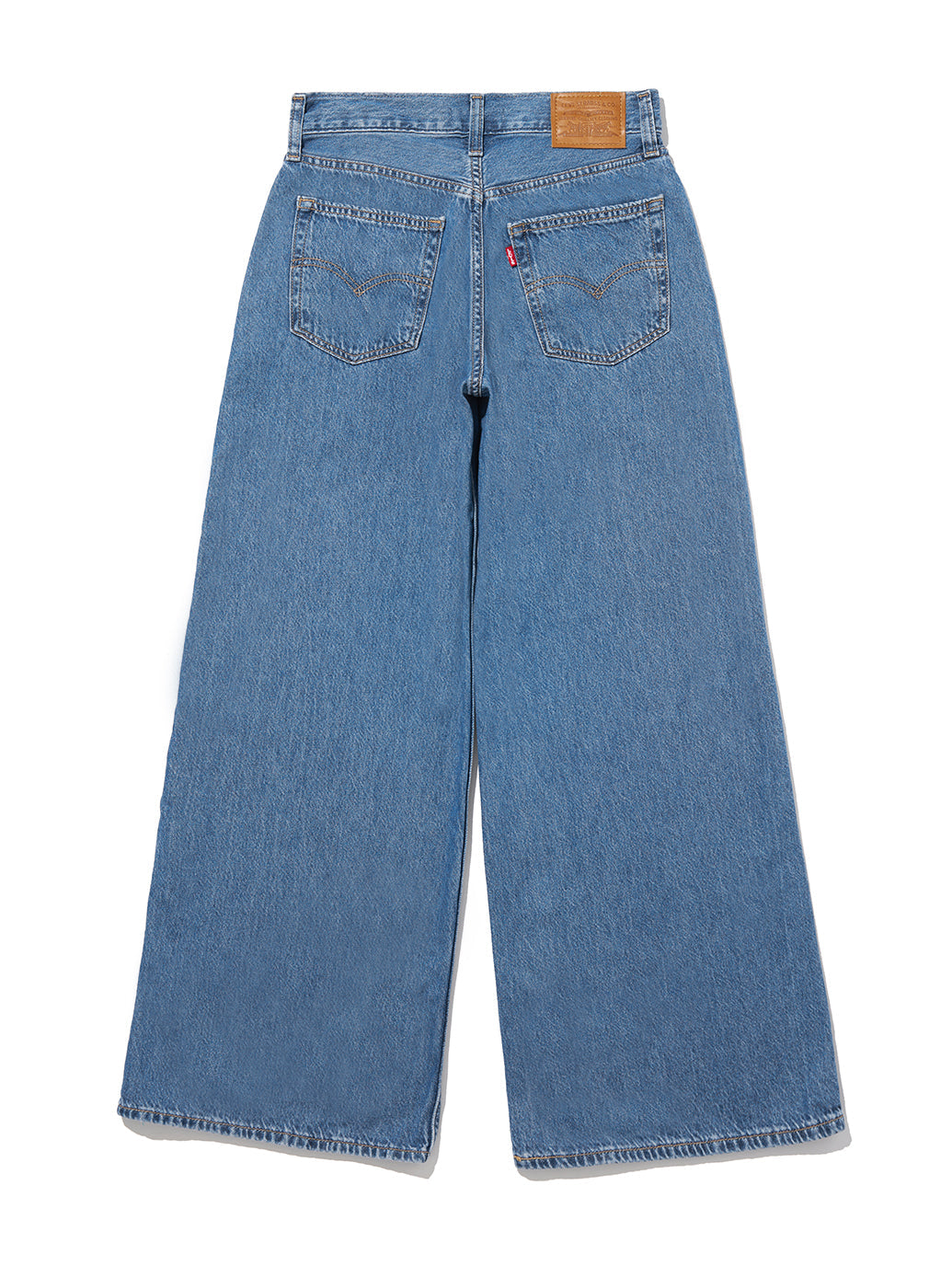 BAGGY DAD WIDE LEG ミディアムインディゴ CAUSE AND EFFECT