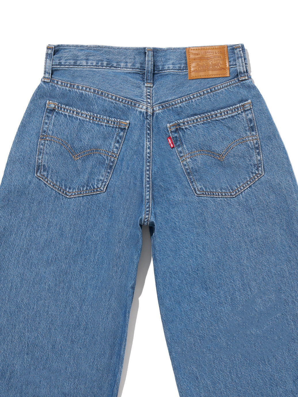 BAGGY DAD WIDE LEG ミディアムインディゴ CAUSE AND EFFECT