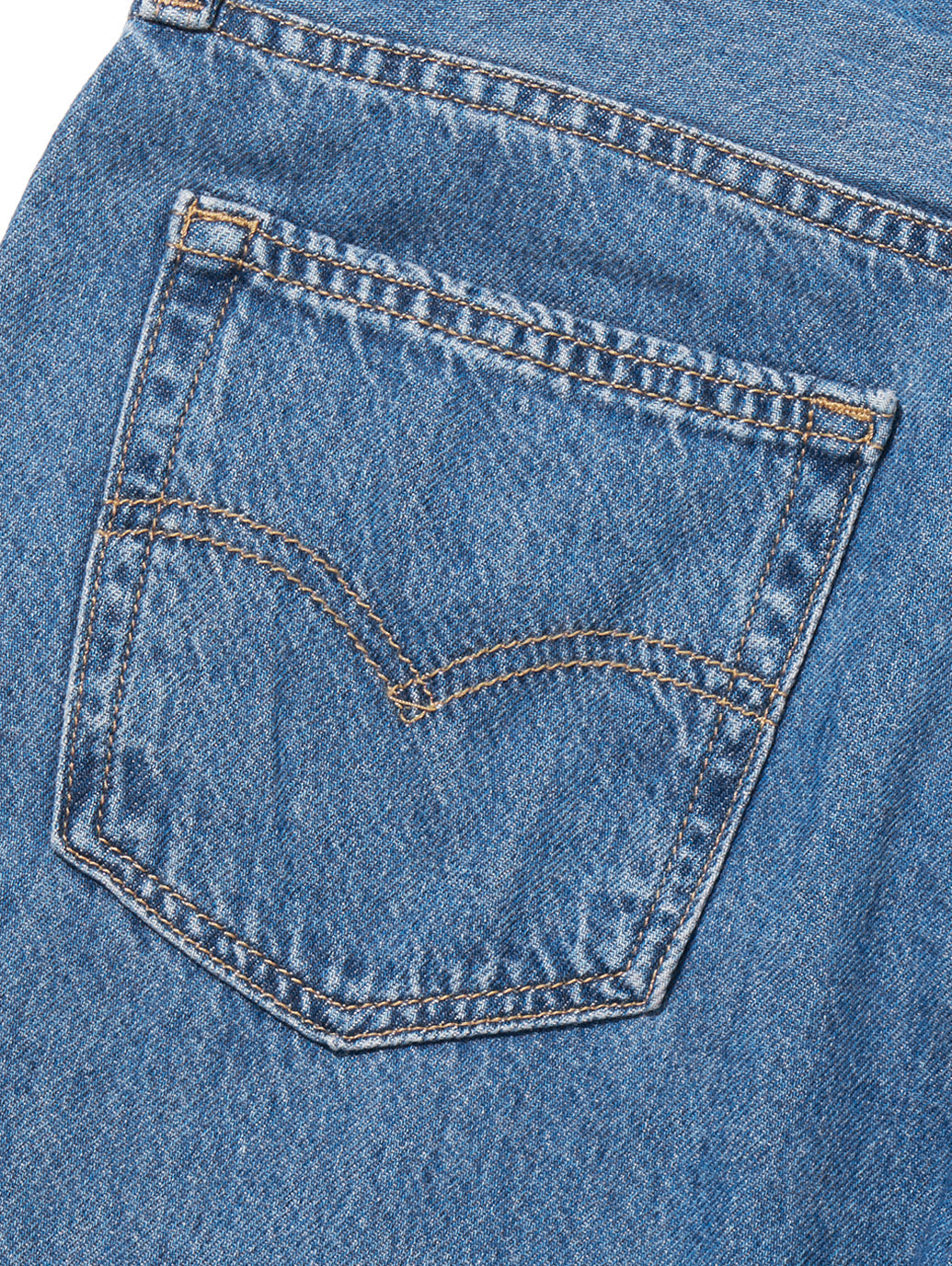 BAGGY DAD WIDE LEG ミディアムインディゴ CAUSE AND EFFECT