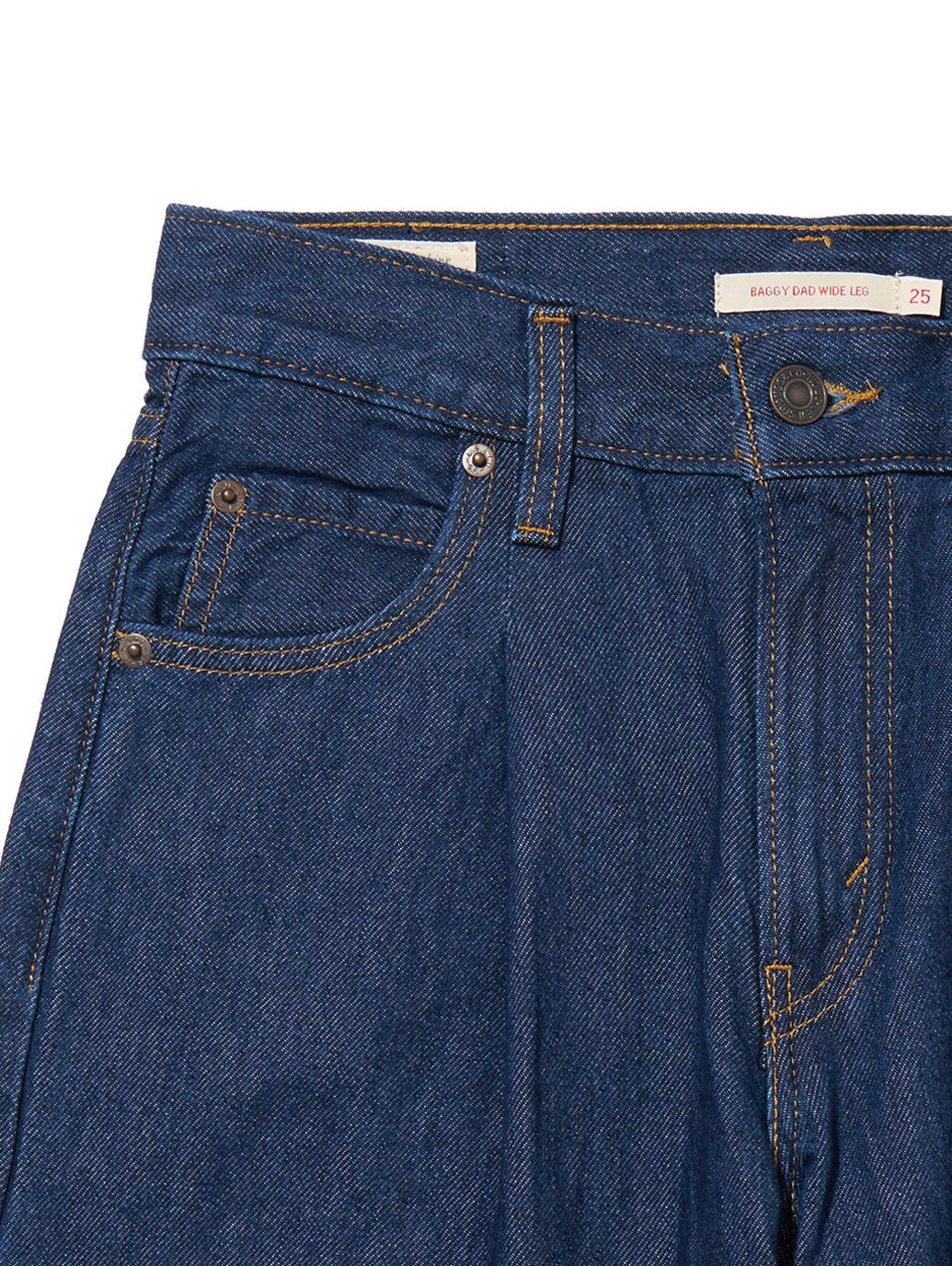 BAGGY DAD WIDE LEG ダークインディゴ LET'S GET LOST AGAIN