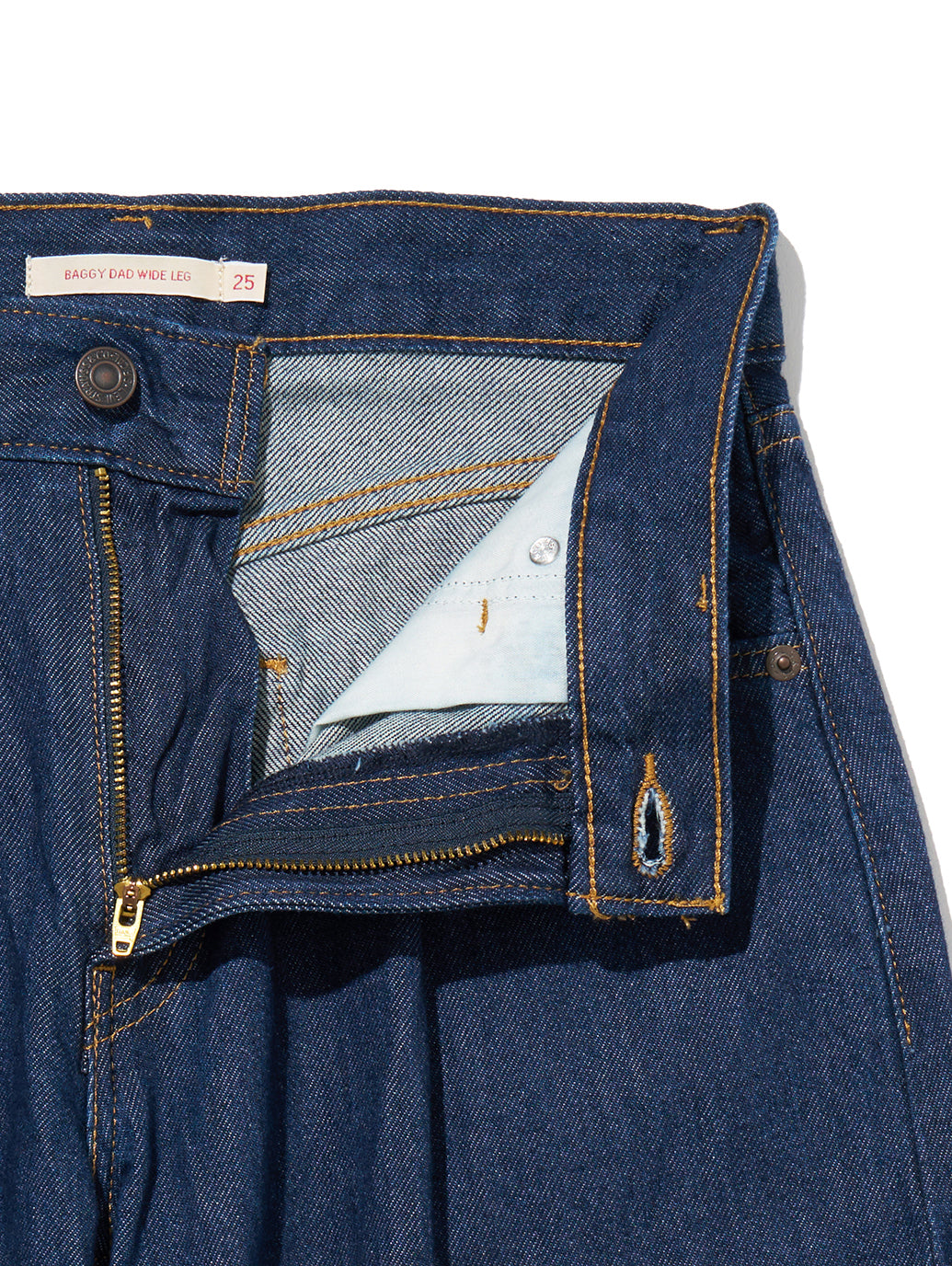 BAGGY DAD WIDE LEG ダークインディゴ LET'S GET LOST AGAIN
