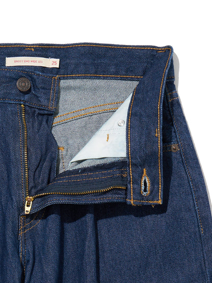 BAGGY DAD WIDE LEG ダークインディゴ LET'S GET LOST AGAIN