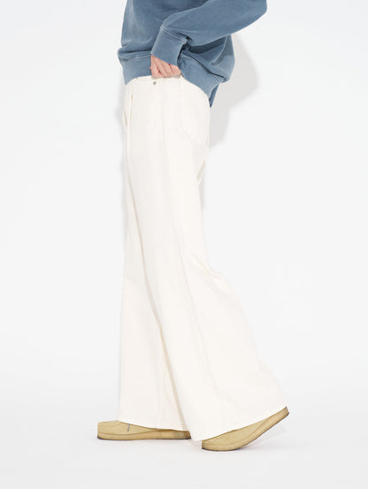 BAGGY DAD WIDE LEG ホワイト SERENITY NOW