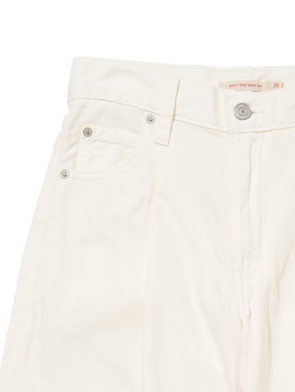 BAGGY DAD WIDE LEG ホワイト SERENITY NOW